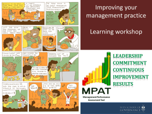 MPAT 2014 Learning Workshops