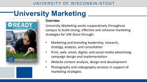 Marketing - University of Wisconsin