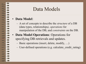 Database Systems Chapter 2