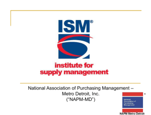 ISM Vision and Mission Statements