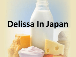 Japan yogurt market