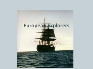 European Explorers - Warren County Schools