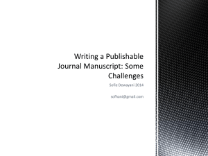 Journal Writing 2014