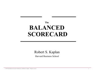 What Is a Balanced Scorecard?