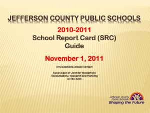 A School Report Card