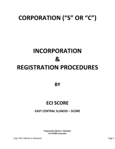CORPORATION (*S* OR *C*)