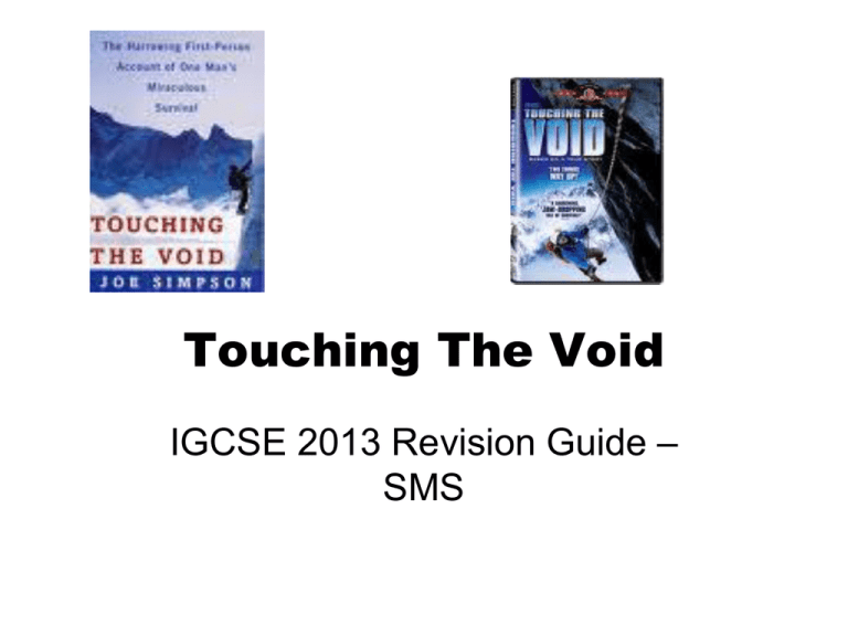 What Is Touching The Void Meaning