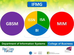 BBA Marketing Information Management