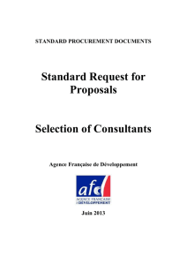 Section 3. Technical Proposal – Standard Forms