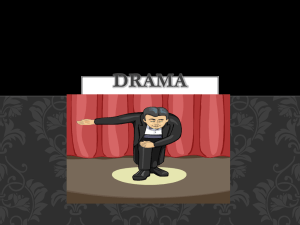Drama - TeacherWeb