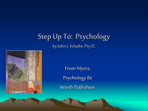 Step Up To: Psychology