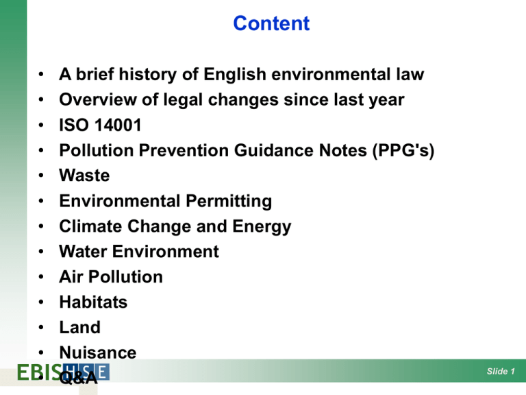 Waste England And Wales Regulations 2011