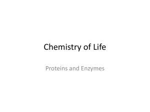 Chemistry of Life