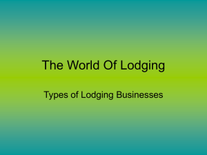 The World Of Lodging