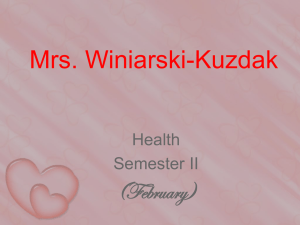 February PowerPoint - Mrs. Winiarski-Kuzdak's