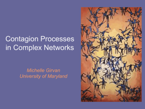 Contagion Processes in Complex Networks