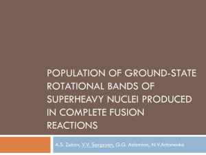 Population of ground-state rotational bands of superheavy
