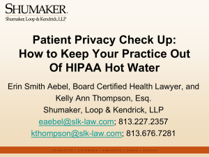 How to Keep Your Practice Out of HIPAA Hot Water