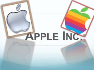 Apple Inc. - honorsushistory