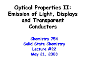 Semiconductors - OSU Chemistry