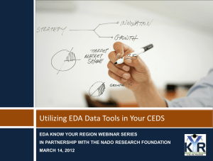 EDA Data Tools Presentation Slides