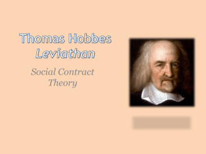 Thomas Hobbes' Leviathan - PhilosophicalAdvisor.com