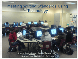 CATE Meeting writing standards with technology Mar 08