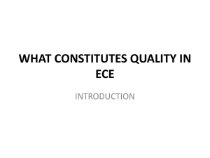 Lorayne Excel Pres - What Constitutes Quality in ECD