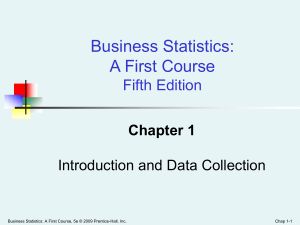 Basic Business Statistics, 10/e