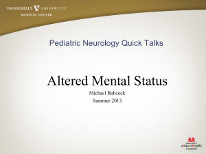 icd 10 for altered mental status