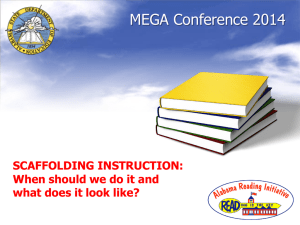 MEGA 2014 SCAFFOLDING with VIDEO links