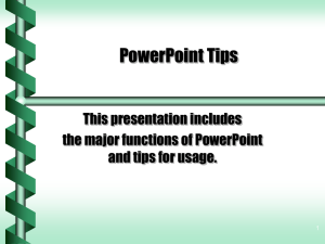 PowerPoint Teaching Presentation