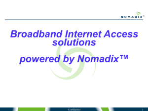 Carrier Solutions powered by Nomadix