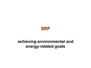 SRF - European Recovered Fuel Organisation