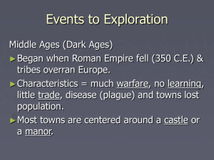 Events to Exploration