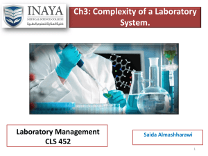 Laboratory Management . 3