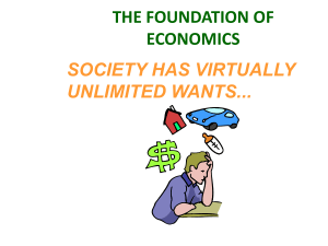 Introduction to Economics Unified