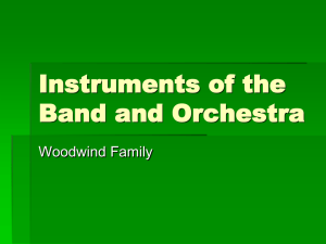 Woodwind Family