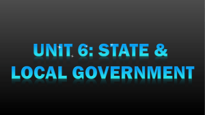 State & Local Government PowerPoint