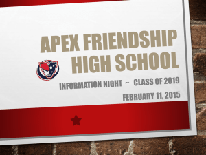 File - Apex Friendship High School