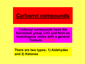 Carbonyl compounds