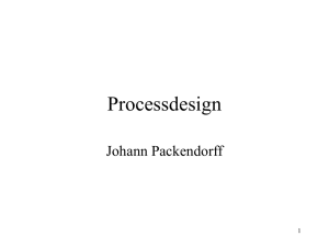 Processes that Design Products and Services