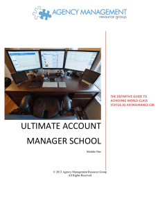 Ultimate Account Manager School