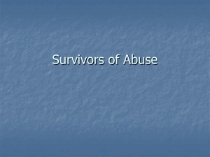 Survivors of Abuse - Austin Community College