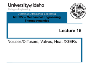 LECT 15 - Throttling Devices and Heat