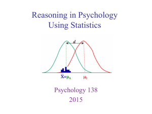 Social Science Reasoning Using Statistics