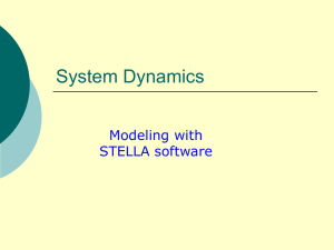 System Dynamics - Foundation Coalition