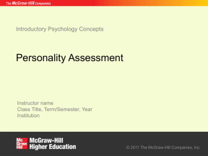 Abnormal Psychology - McGraw Hill Higher Education