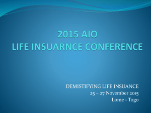 AIO Life Conference – Lome, Togo – CC Bruce Jnr