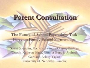 Parent Consultation Overview PowerPoint Presentation